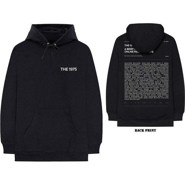 The 1975 Unisex Pullover Hoodie: ABIIOR Welcome Welcome Version 2. (Back Print) (XXX-Large)