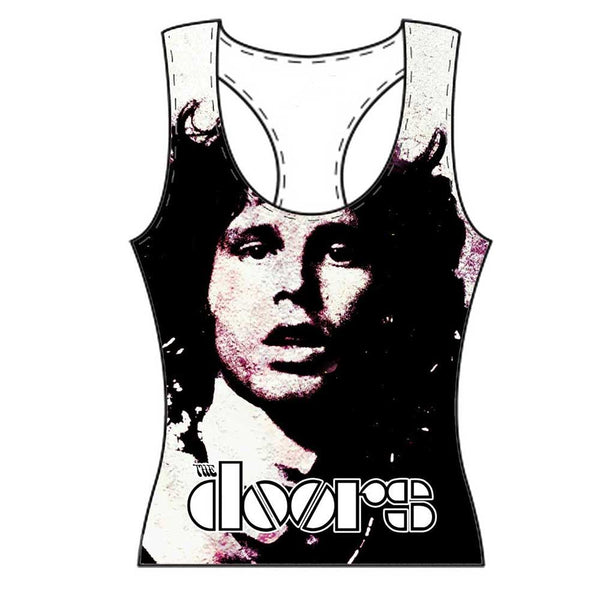 The Doors Ladies Tee Vest: Morrison Oversize (X-Large)
