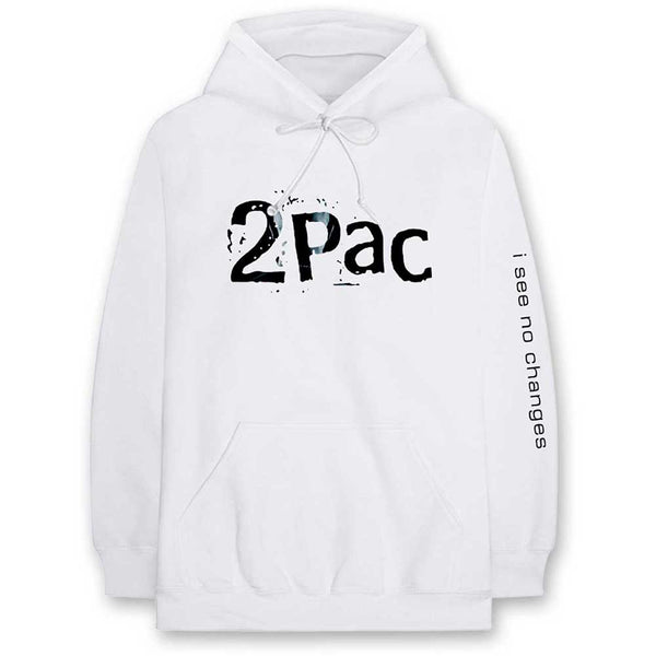 Tupac Unisex Pullover Hoodie: I See No Changes (XX-Large)