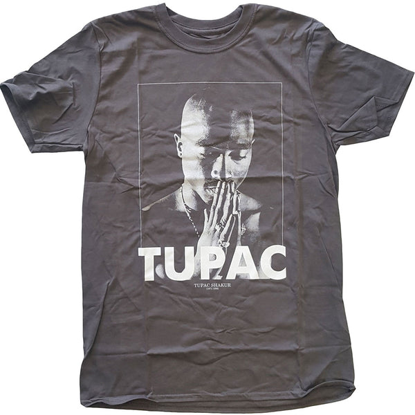 Tupac Unisex Tee: Praying (XX-Large)