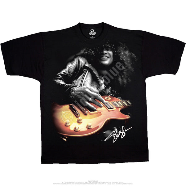 Slash Guitar Black T-Shirt