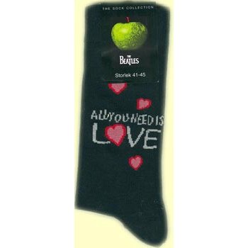 The Beatles Ladies Ankle Socks: All you need is love 