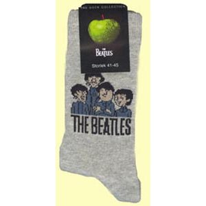 The Beatles Unisex Ankle Socks: Cartoon Group 