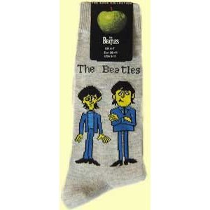 The Beatles Unisex Ankle Socks: Cartoon Standing 