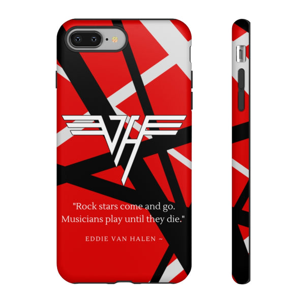 Eddie Van Halen "Rock Stars Come And Go" Phone Cases - Rocker Tee