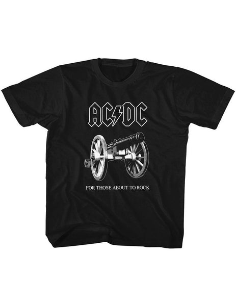 ACDC For Those About To Rock Toddler Tee