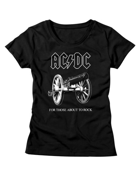 ACDC For Those About To Rock Ladies Tee 
