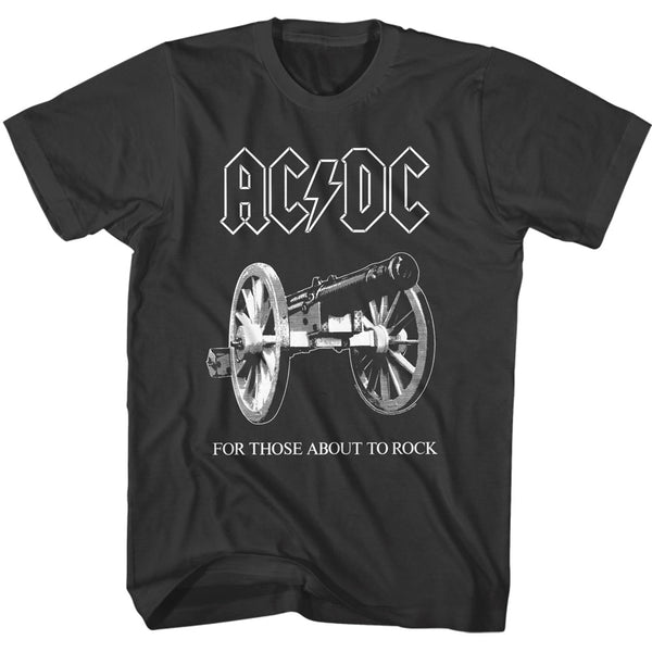 ACDC For Those About To Rock adult short sleeve tee