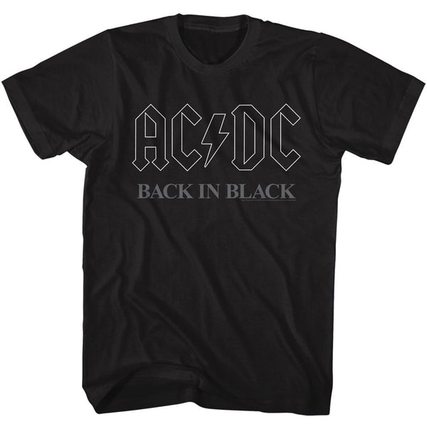 ACDC Back In Black Adult Tee