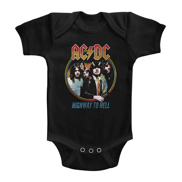 ACDC Highway To Hell Infant One-Piece Bodysuit