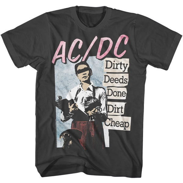 ACDC Dirty Deeds adult short sleeve tee.