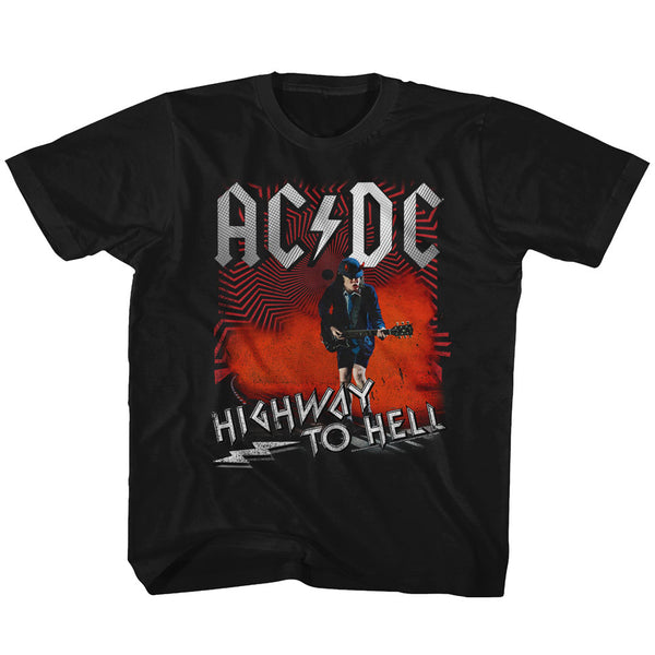 ACDC Highway To Hell toddlers short sleeve t-shirt.