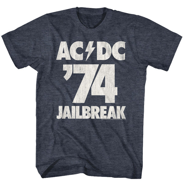 ACDC Jailbreak 74 adult short sleeve t-shirt.