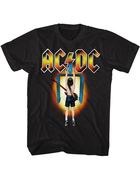 ACDC Flick Of The Switch adult short sleeve tee.