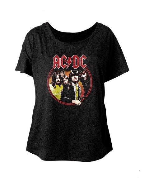 ACDC Highway To Hell Ladies Tee