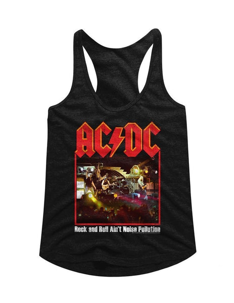 ACDC Noise Pollution Ladies Racerback Tank-Top