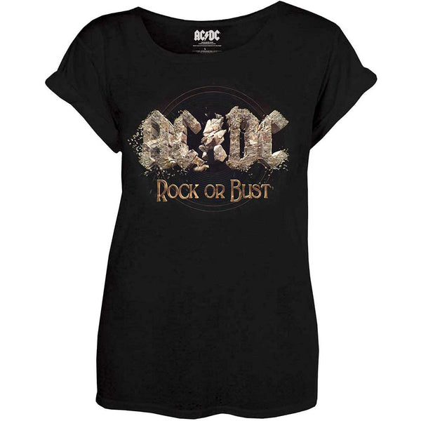 AC/DC Ladies Tee: Rock or Bust (XX-Large)