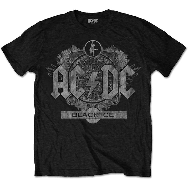 AC/DC Unisex Tee: Black Ice (XX-Large)