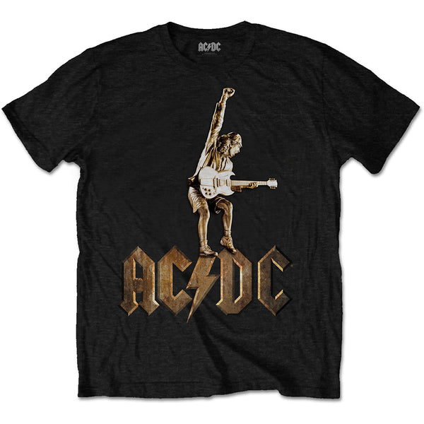 AC/DC Unisex Tee: Angus Statue (XX-Large)