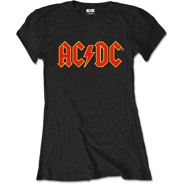 AC/DC Ladies Tee: Logo  