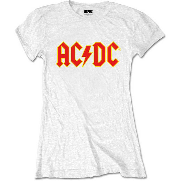 AC/DC Ladies Tee: Logo (Retail Pack) (X-Large)