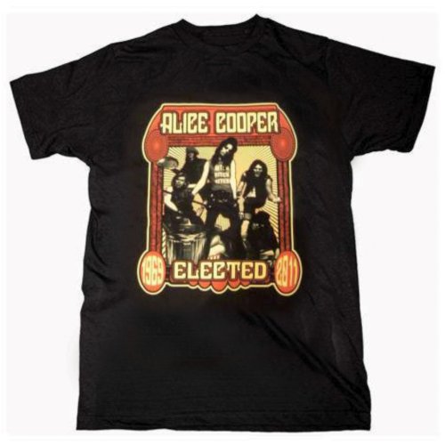 Alice Cooper Unisex Tee: Elected Band 