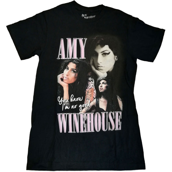 Amy Winehouse Unisex Tee: I'm No Good Homage 