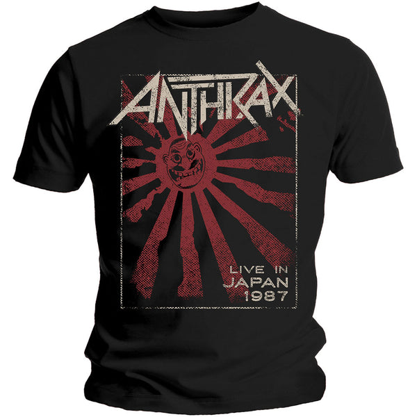 Anthrax Unisex Tee: Live in Japan 