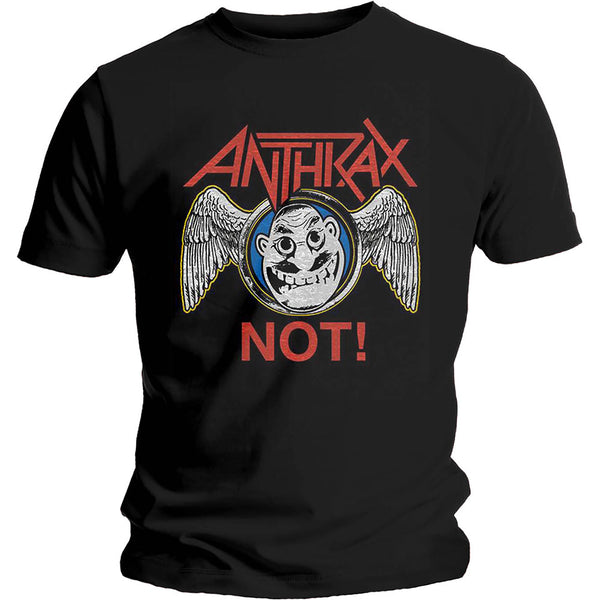 Anthrax Unisex Tee: Not Wings 