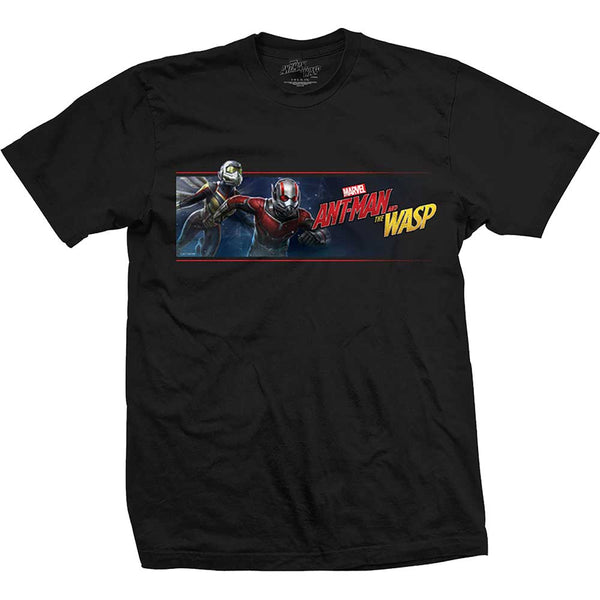Marvel Comics Unisex Tee: Ant Man & The Wasp Banner 