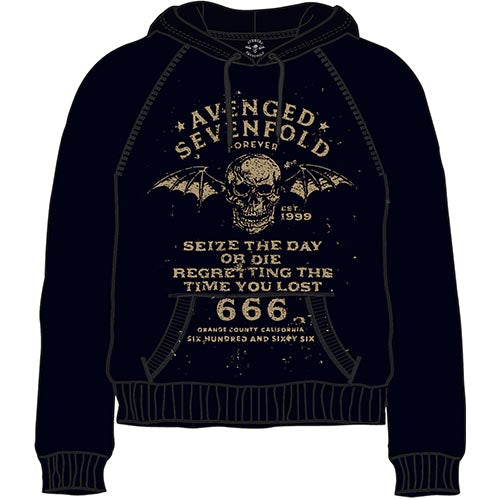 Avenged Sevenfold Unisex Pullover Hoodie: Seize the Day (XX-Large)