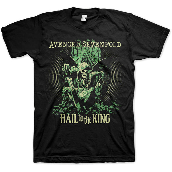 Avenged Sevenfold Unisex Tee: Hail to the King En Vie (XX-Large)