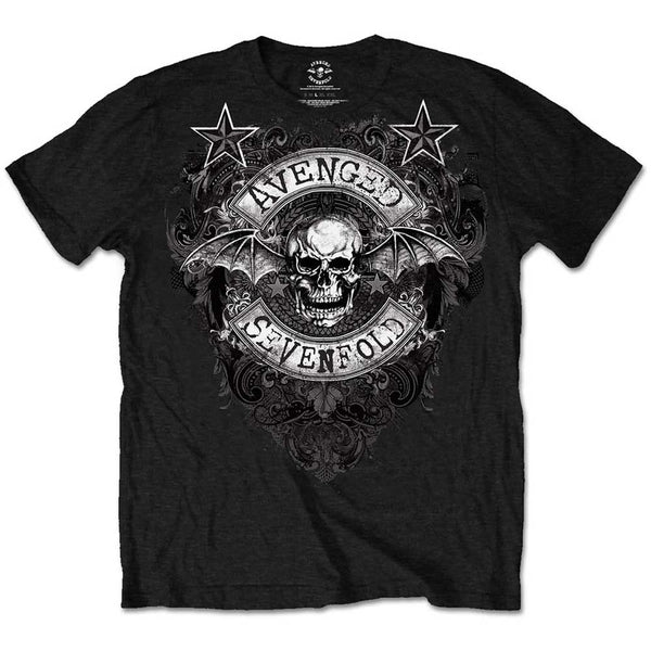 Avenged Sevenfold Unisex Tee: Stars Flourish (XX-Large)