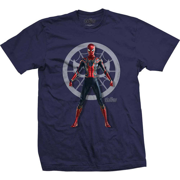 Marvel Comics Unisex Tee: Avengers Infinity War Spider Character 