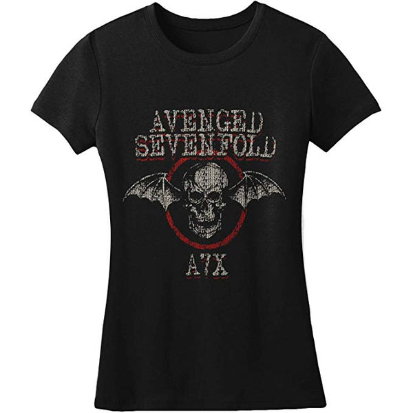 Avenged Sevenfold Binary Girls Tissue T-Shirt is available at Rocker Tee
