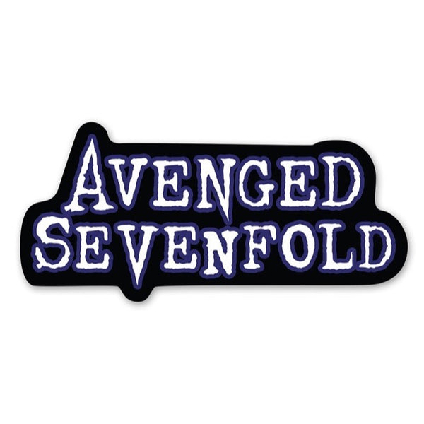 Avenged Sevenfold Logo Sticker is available at Rocker Tee
