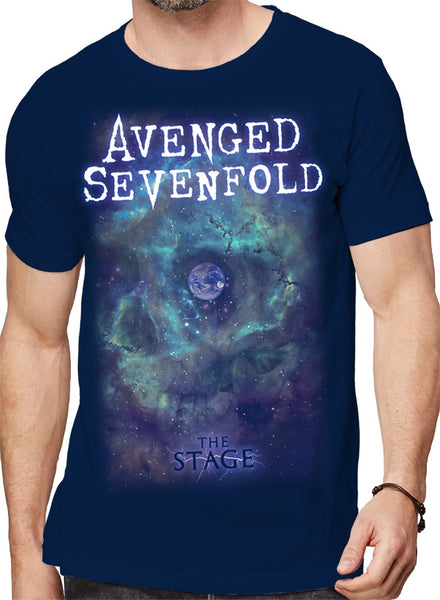 Avenged Sevenfold Space Face t-shirt is available at Rocker Tee