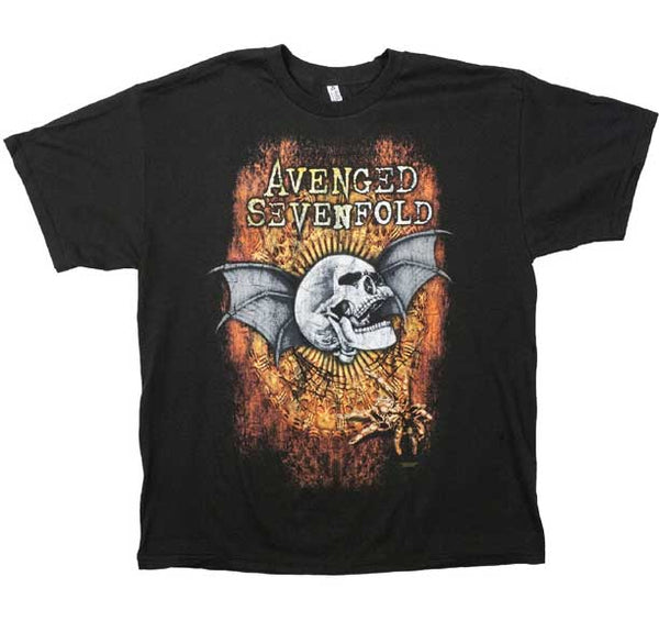 Avenged Sevenfold Through The Fire Men's T-Shirt is available at Rocker Tee