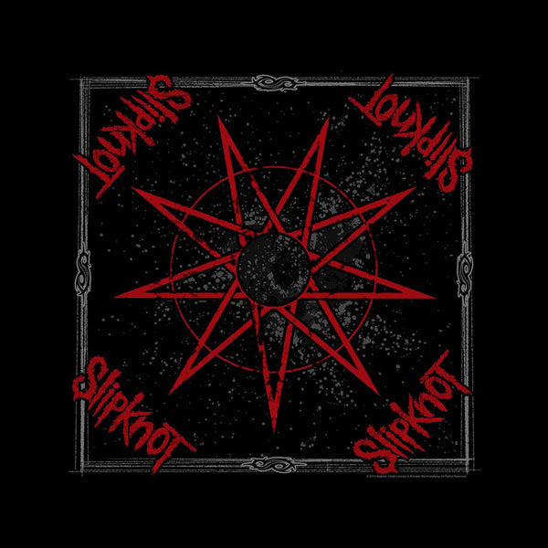 Slipknot Unisex Bandana: Nine Pointed Star