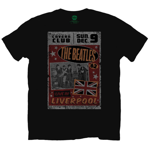 The Beatles Unisex Tee: Live in Liverpool 