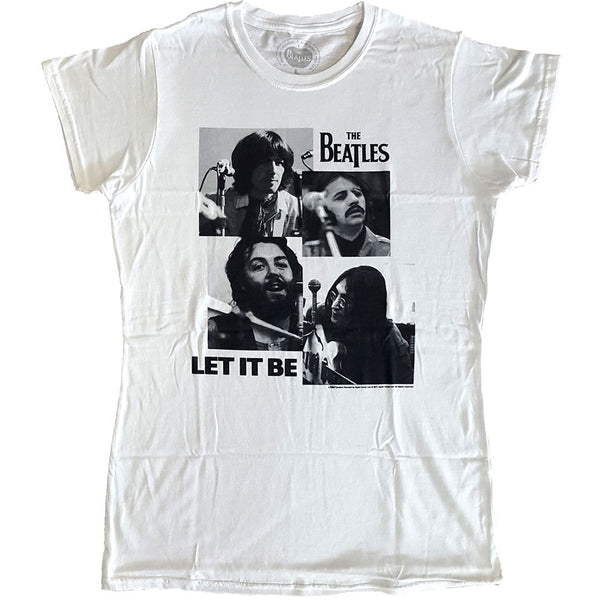 The Beatles Ladies Premium Tee: Let It Be 