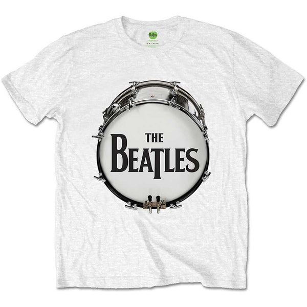 The Beatles Unisex Tee: Original Drum Skin 