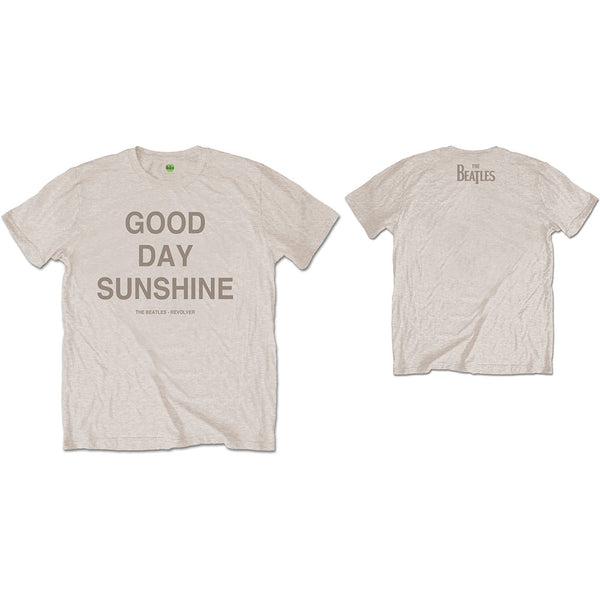 The Beatles Unisex Tee: Good Day Sunshine (Back Print) 
