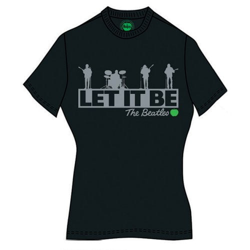 The Beatles Ladies Premium Tee: Rooftop 