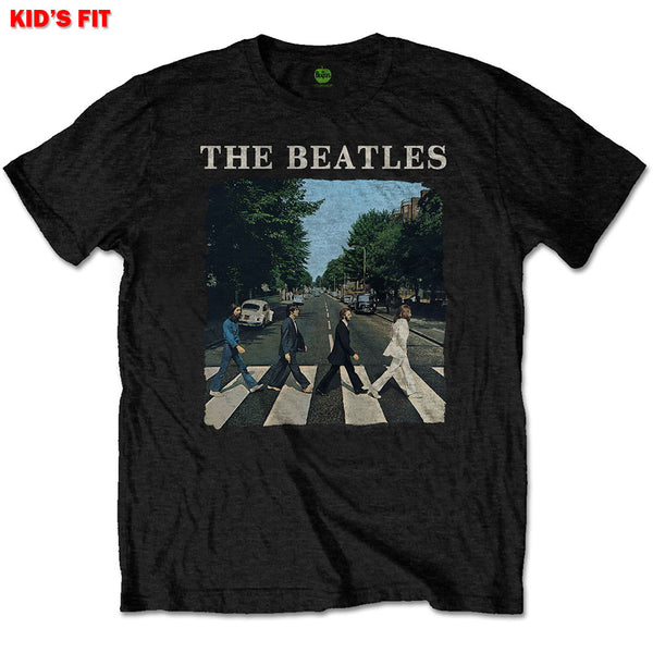 The Beatles Kids Tee: Abbey Road & Logo  