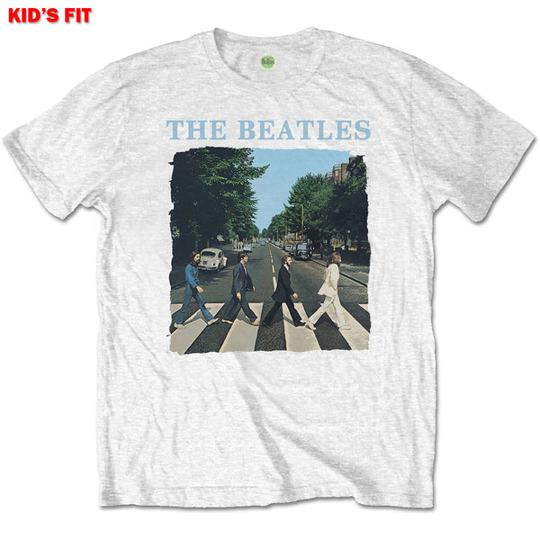 The Beatles Kids Tee: Abbey Road & Logo  