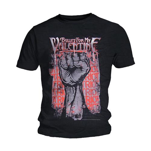 Bullet For My Valentine Unisex Tee: Riot 