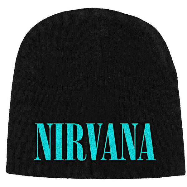 Nirvana Unisex Beanie Hat: Logo