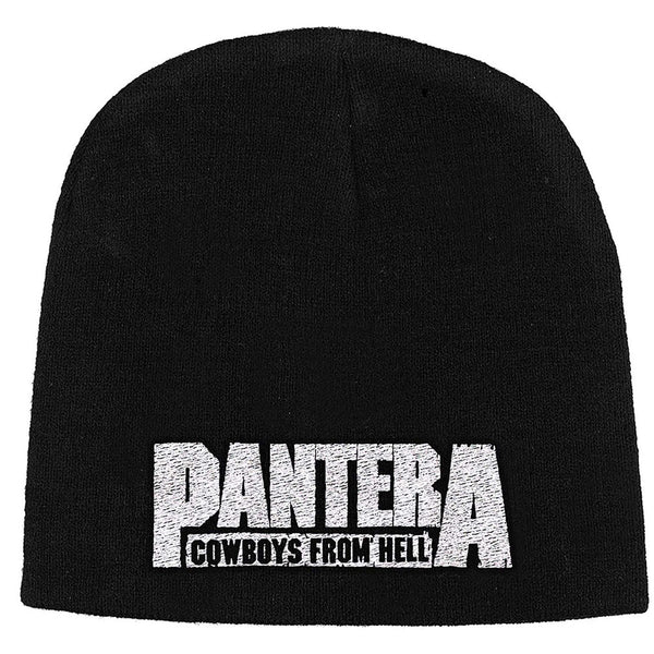 Officially licensed Pantera Cowboys from Hell Beanie Hat.
