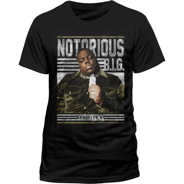 Biggie Smalls Unisex Tee: Notorious Big Chain 